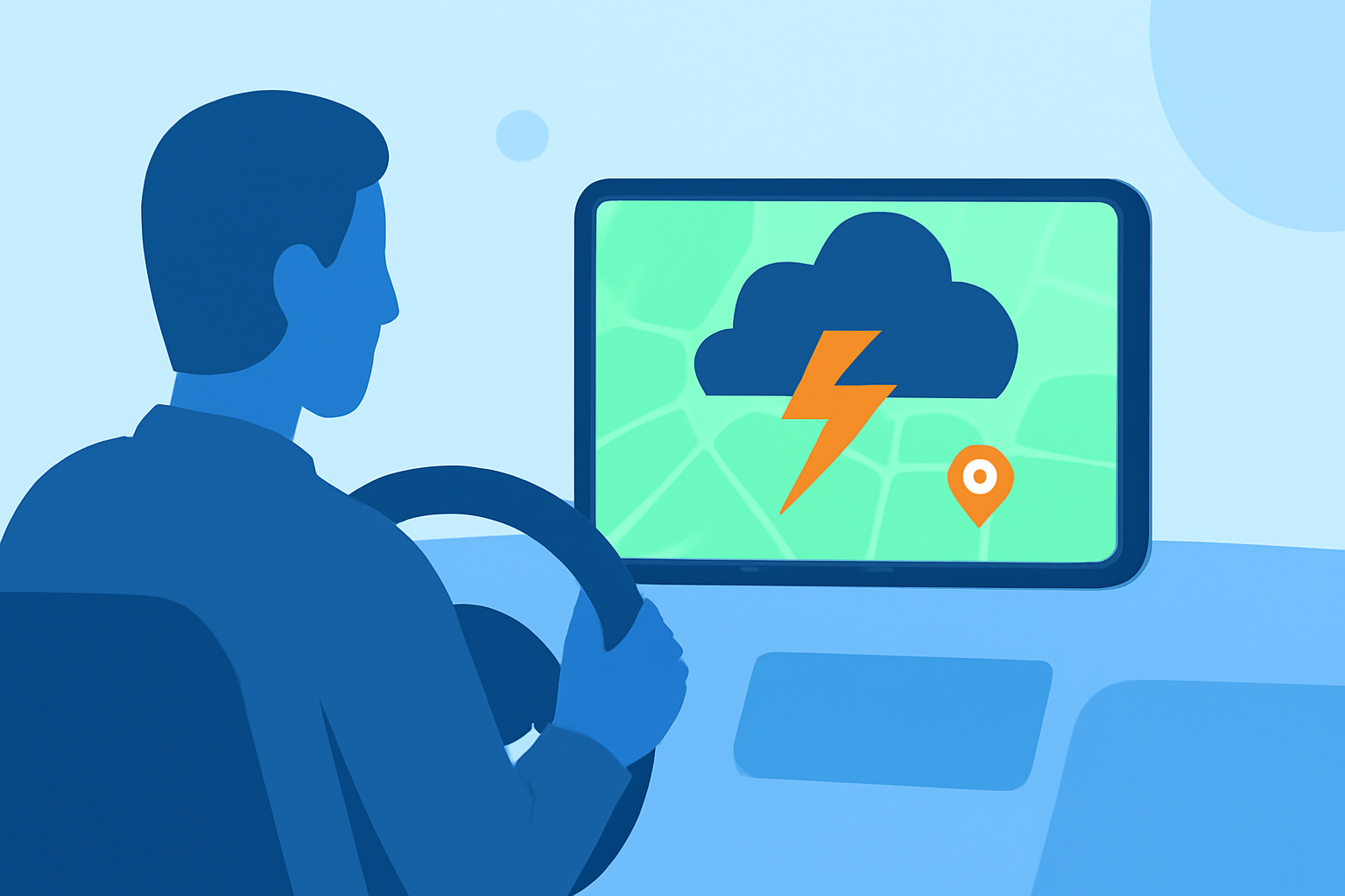 Getting Started with Storm Maps in the Car