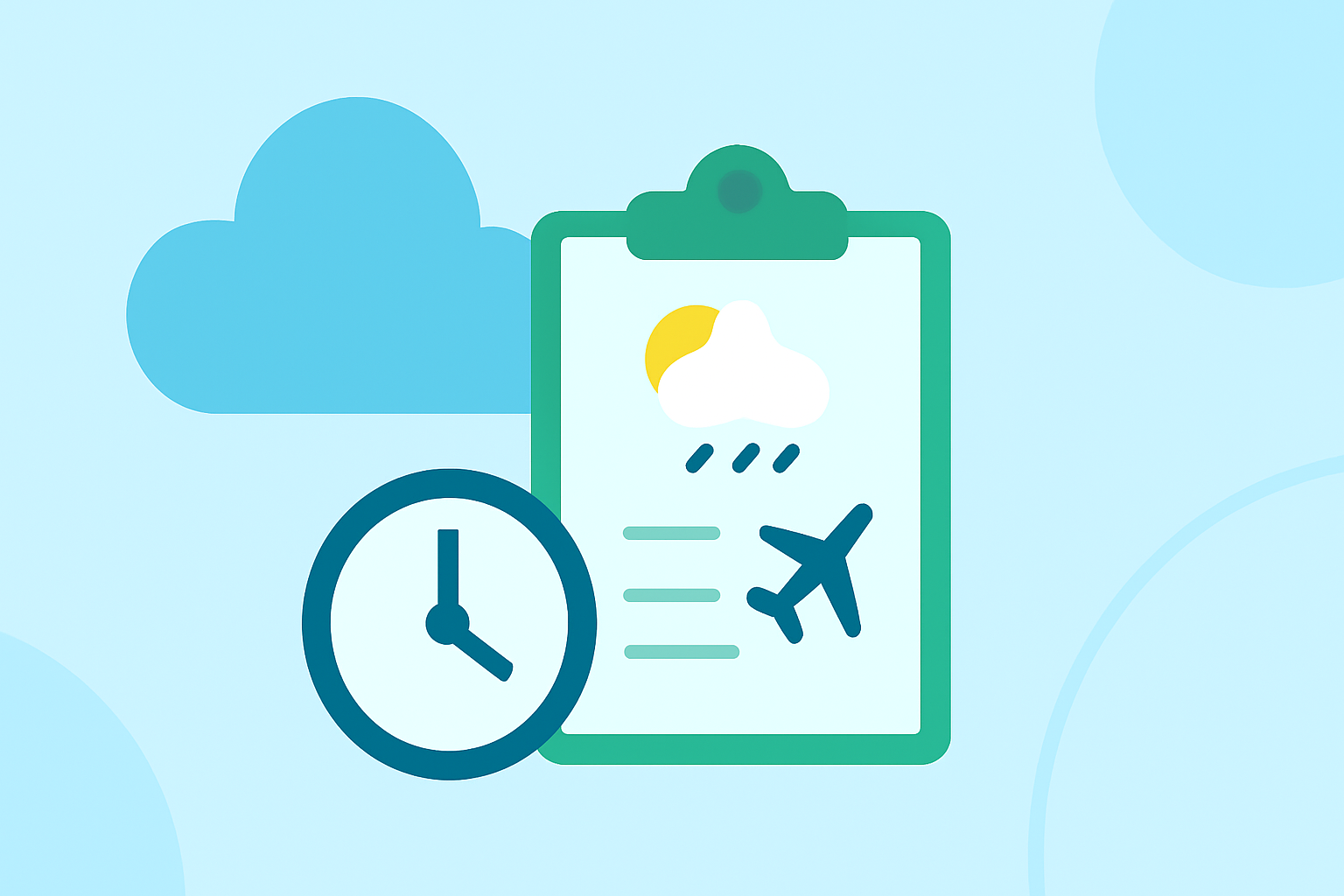 Weather Tracking and Flight Timing Basics for Weekend Getaways