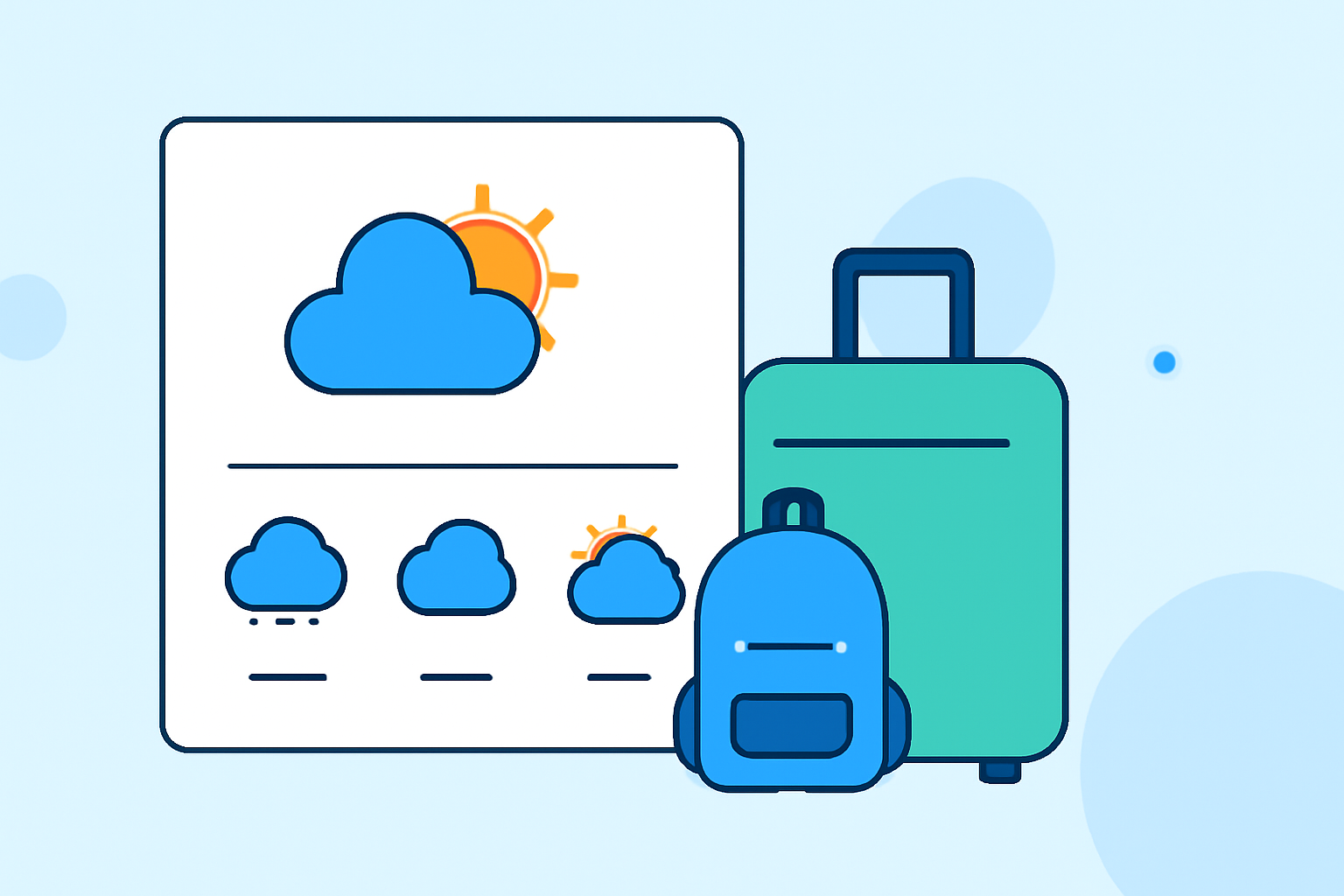 Getting Started with Weather and Packing for Weekend Getaways