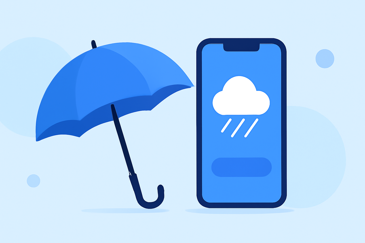 Staying Dry: How to Choose the Best Umbrella and Set Up Rain Alerts on Your iPhone