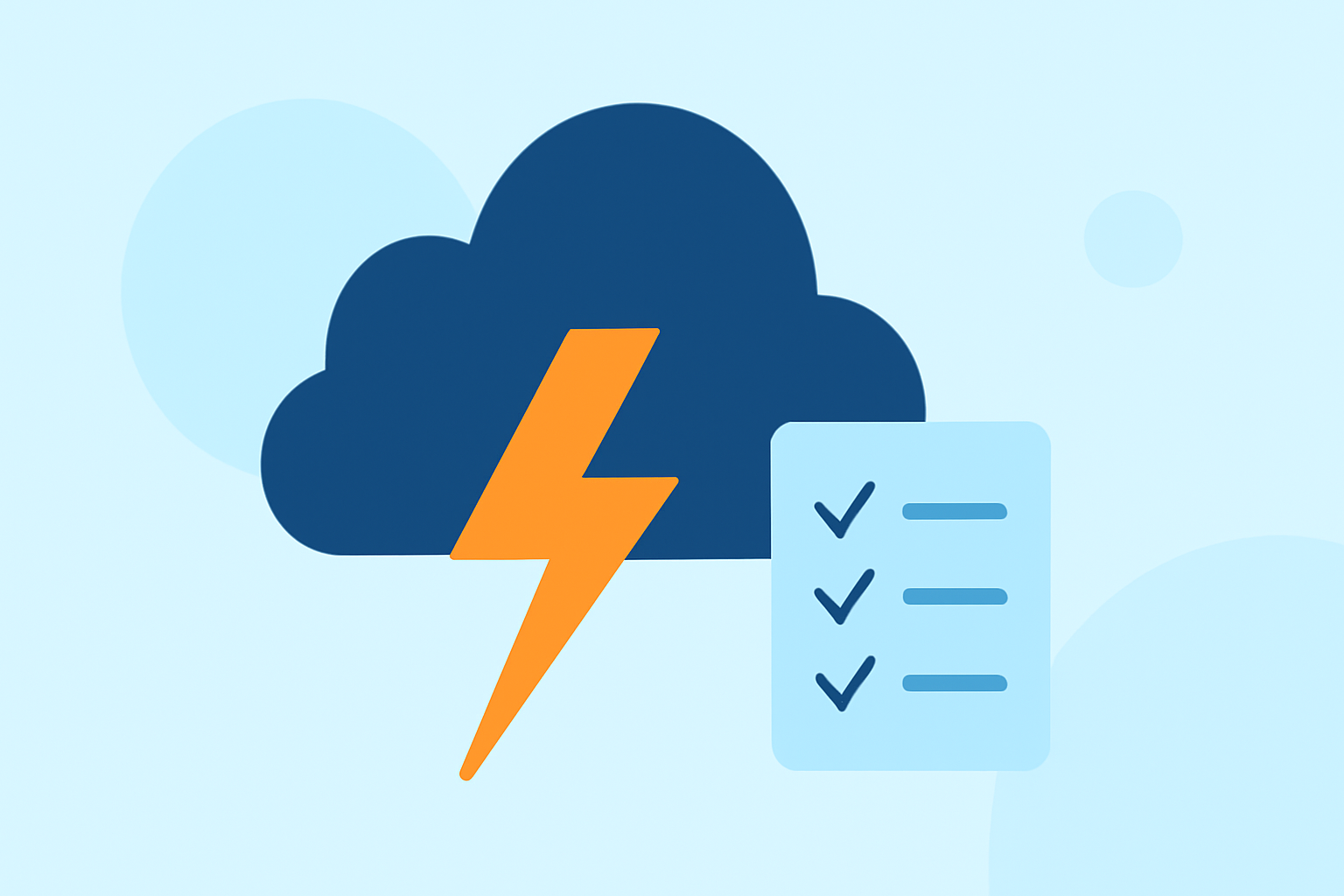 Severe Weather Preparation Workflow the Easy Way