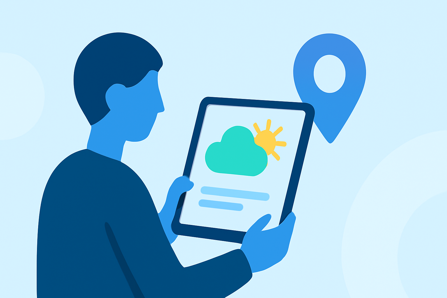 Effective Destination Weather Planning on Your iPad