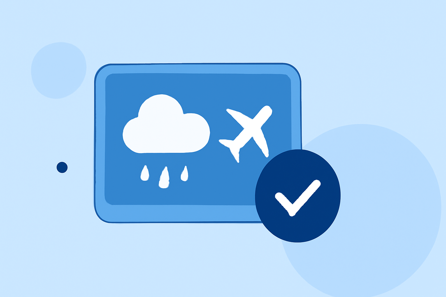 Last-Minute Weather Checks Before a Flight Workflow at a Glance