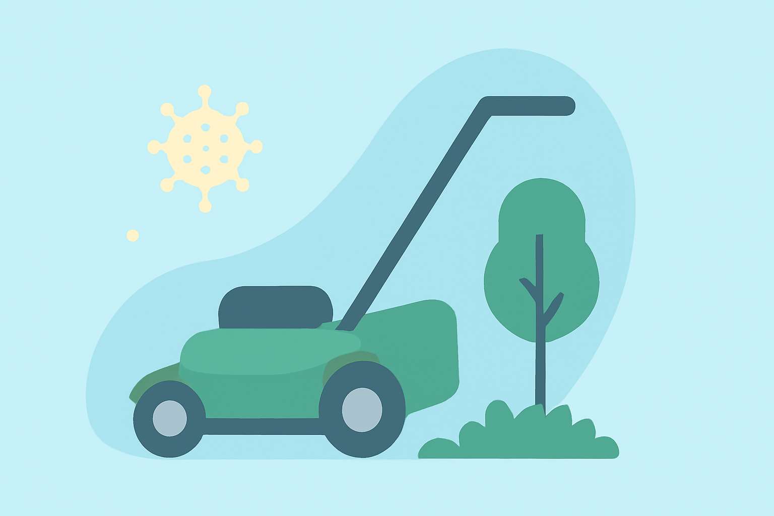 Optimal Weather Conditions for Lawn Mowing During Pollen Season