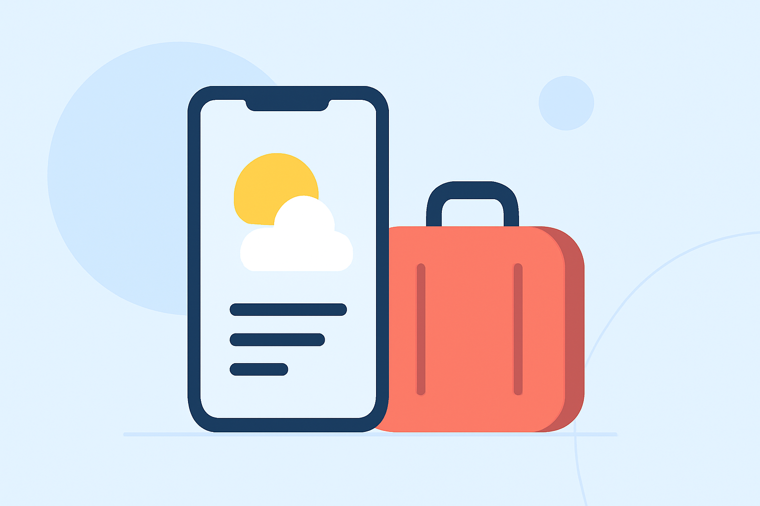 Weather and Packing Essentials: Mobile Solutions for Travelers in the U.S.