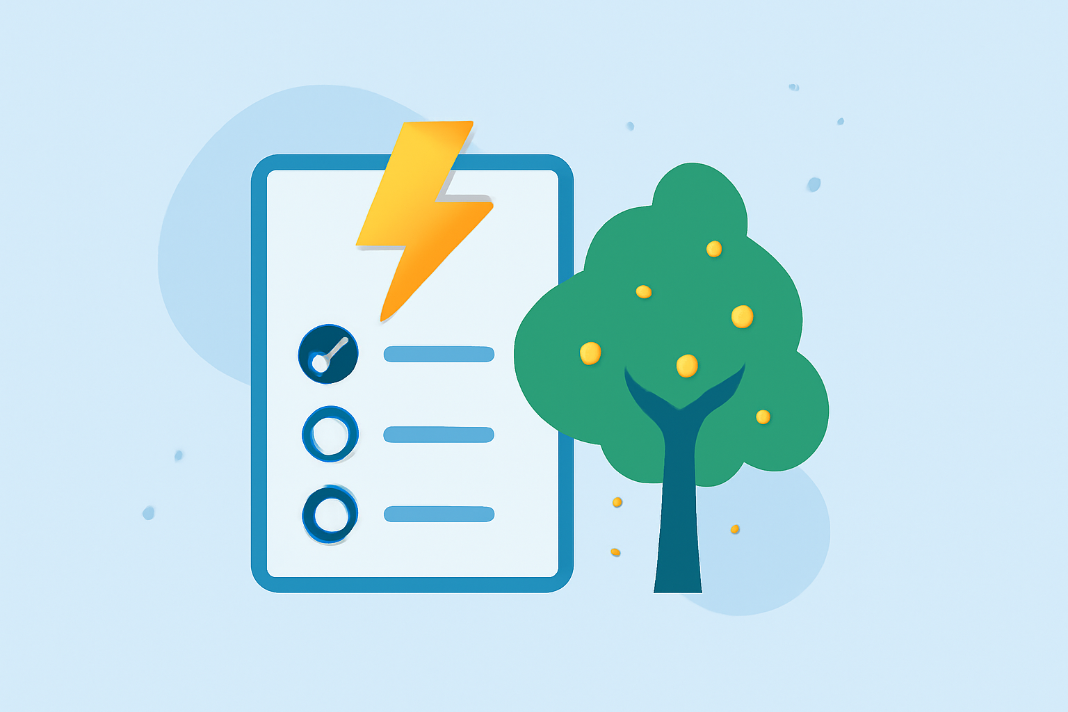 Lightning Strike Alerts Checklist During Pollen Season