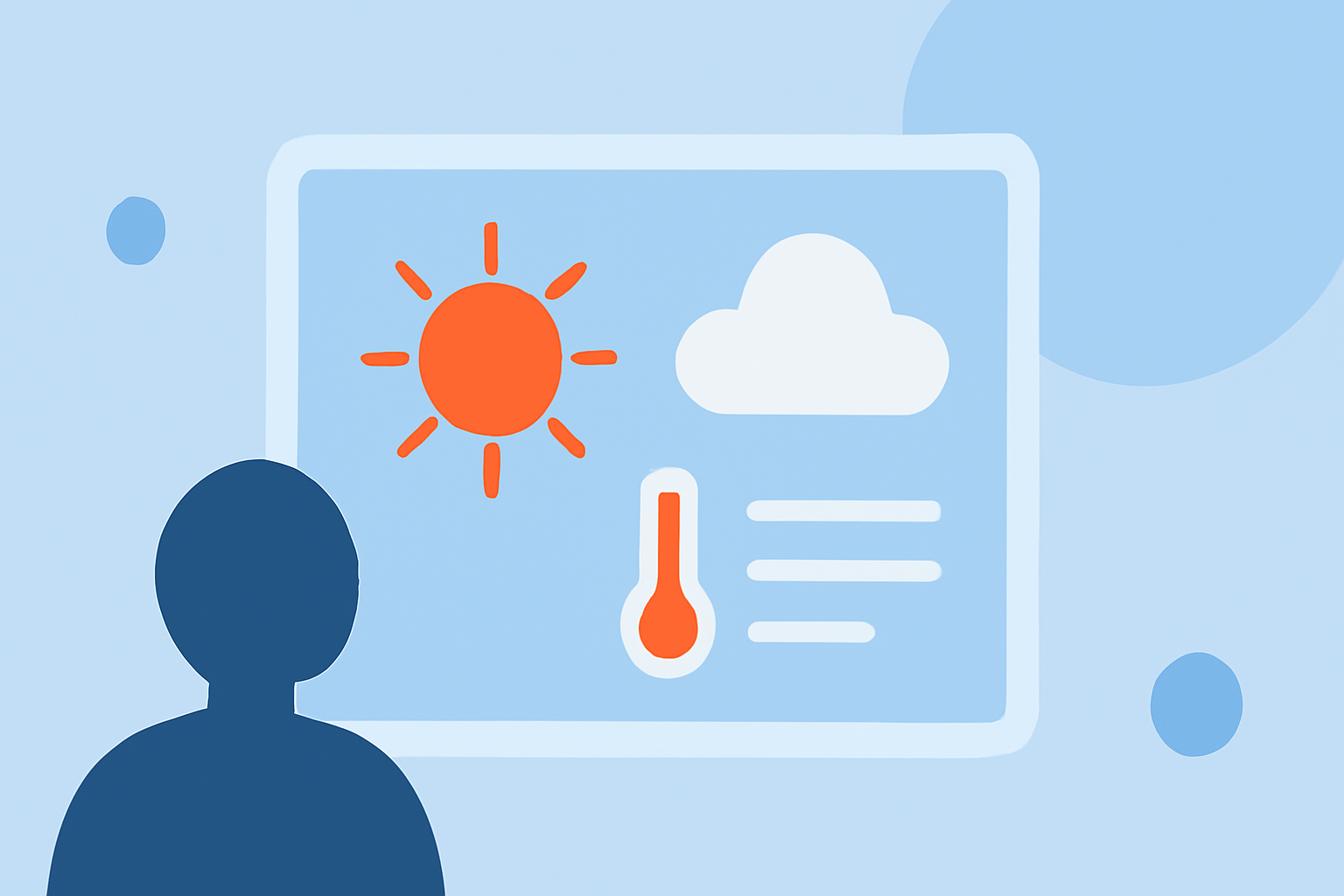 Enhancing Heat Wave Preparedness with Glanceable Weather Widgets
