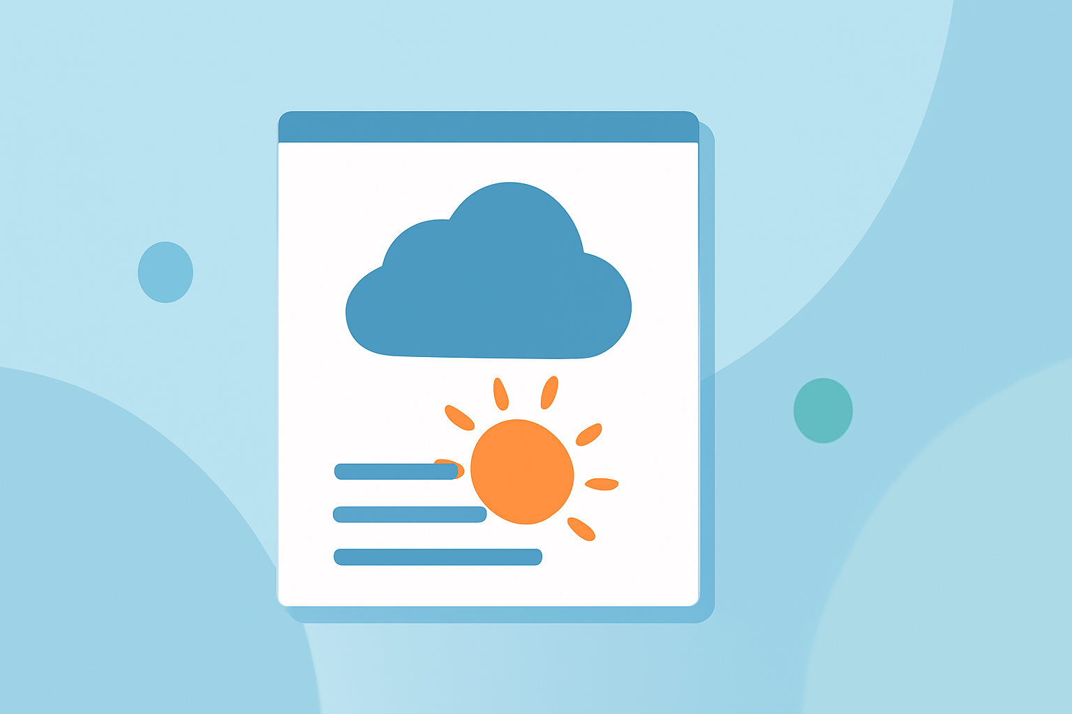 Your Daily Weather Planning Cheat Sheet