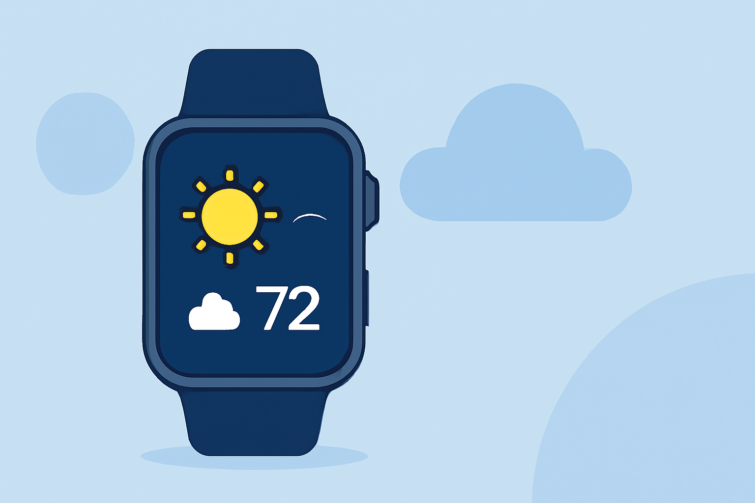 Weather Home Screen Widgets Cheat Sheet for Apple Watch