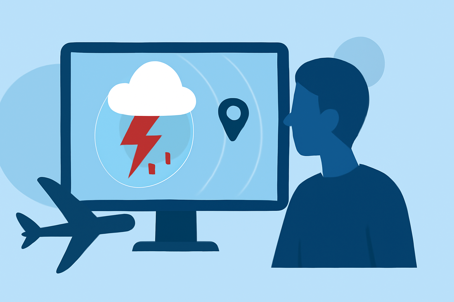 How to Track Storms Before Your Domestic Flight