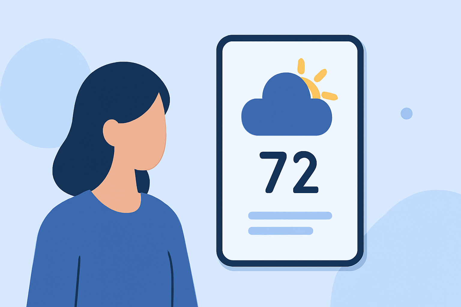 Weather Widget Basics During Workouts