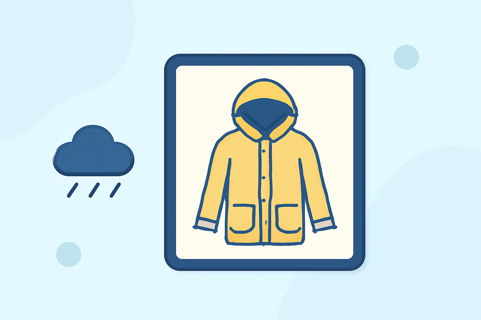 An Introduction to the Best Raincoats for Rain Forecasts on a Tablet