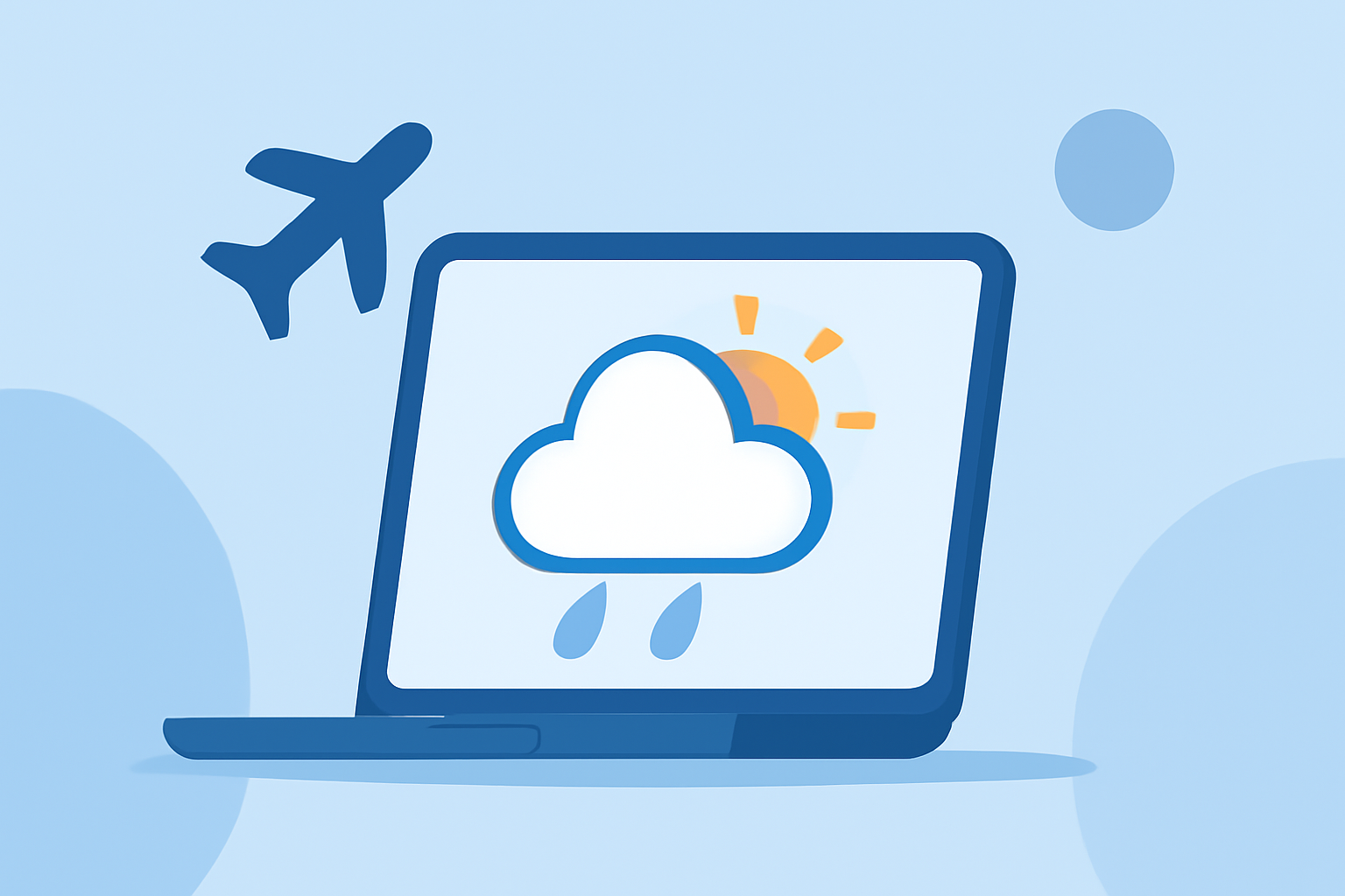 Tracking Weather for Connecting Flights: A Tutorial for Business Travelers