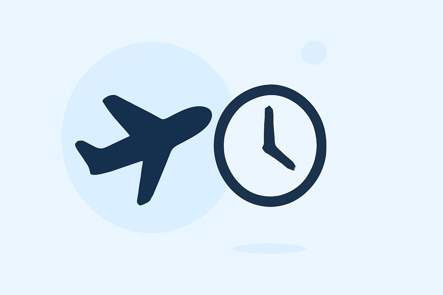 Optimal Times to Fly for a Smoother Journey