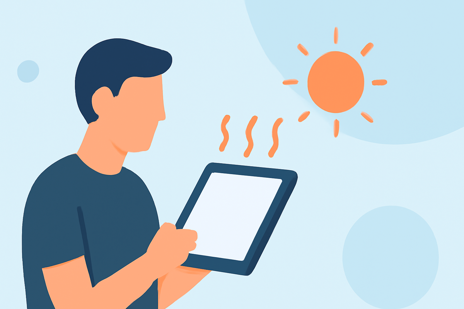 Heat Wave Safety Guide for Tablet Users