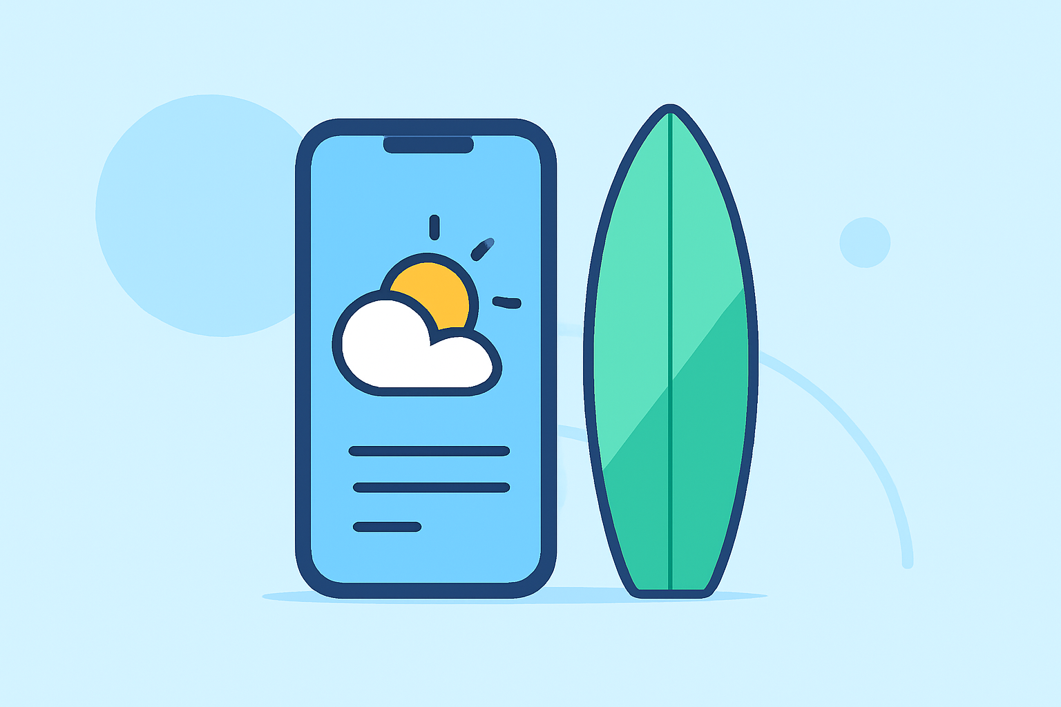 Getting Started with Weather for Surfing Trips on Your iPhone