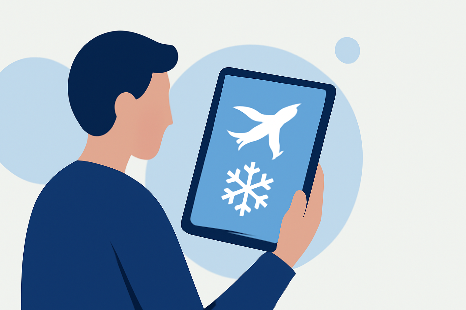 How to Monitor Snow Conditions at Your Departure Airport Using Your iPad