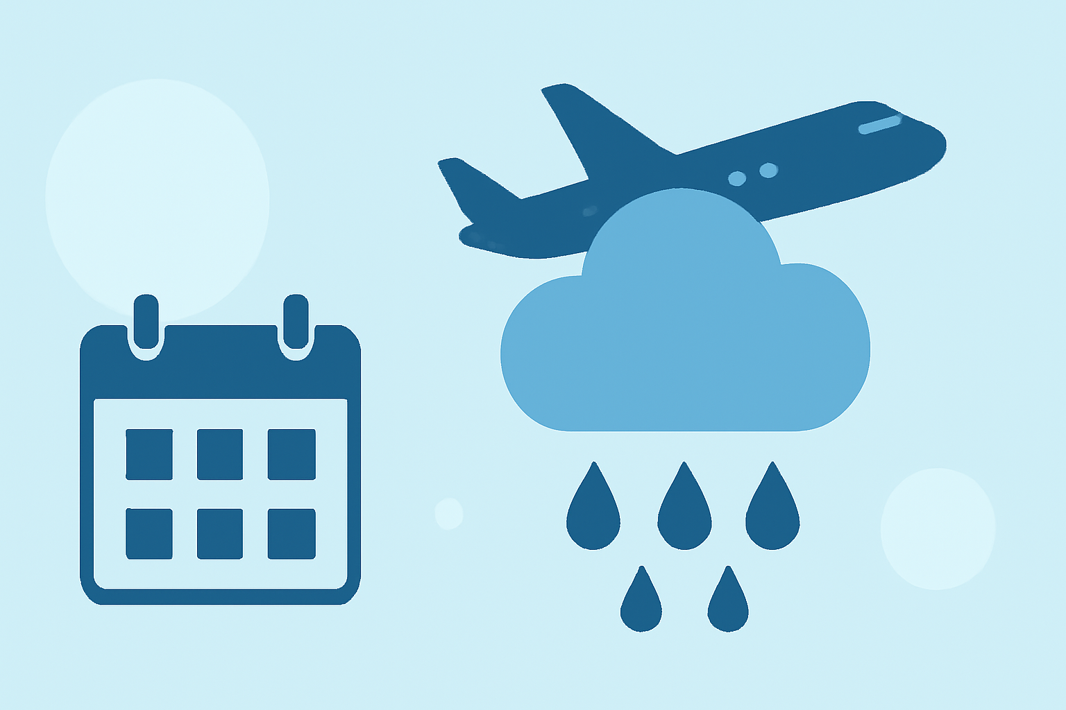 Step-by-Step Guide to Managing Rain Delays for Flights