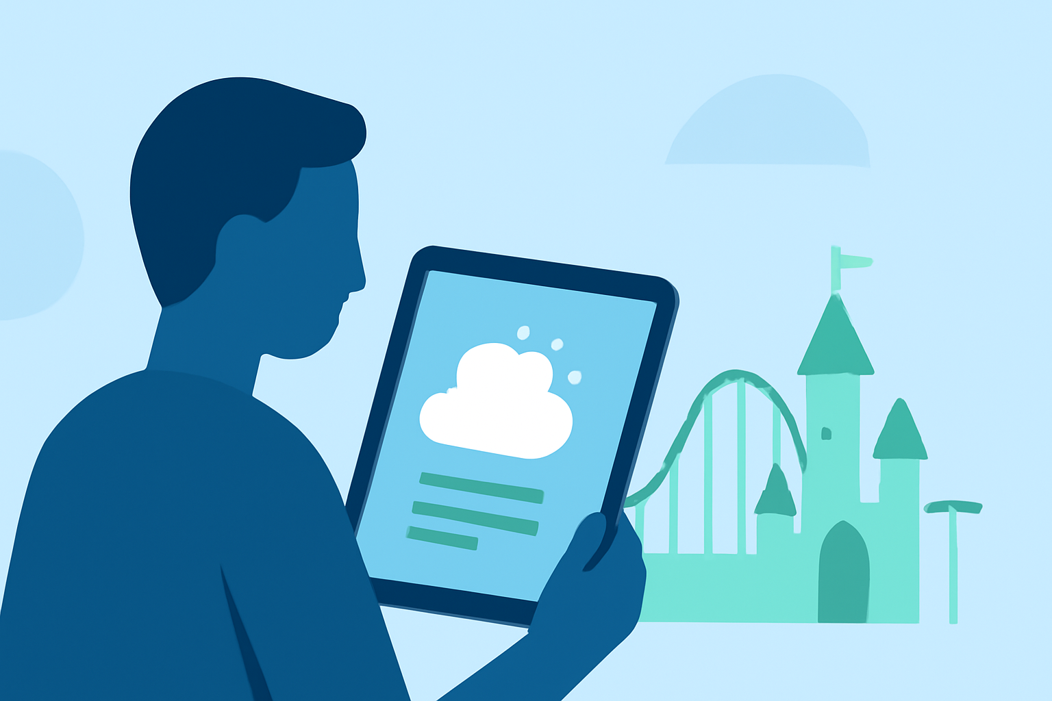 Optimizing Your Weather Planning for Theme Park Trips on iPad