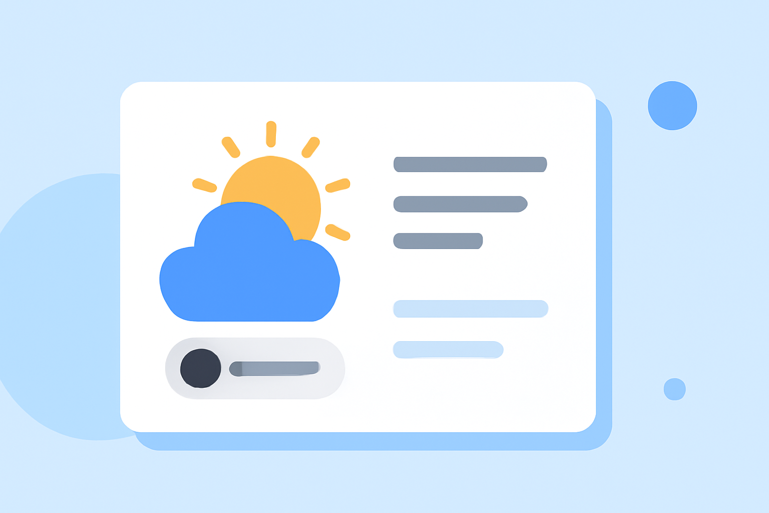 Designing Effective Weather Widgets: A Comprehensive Guide