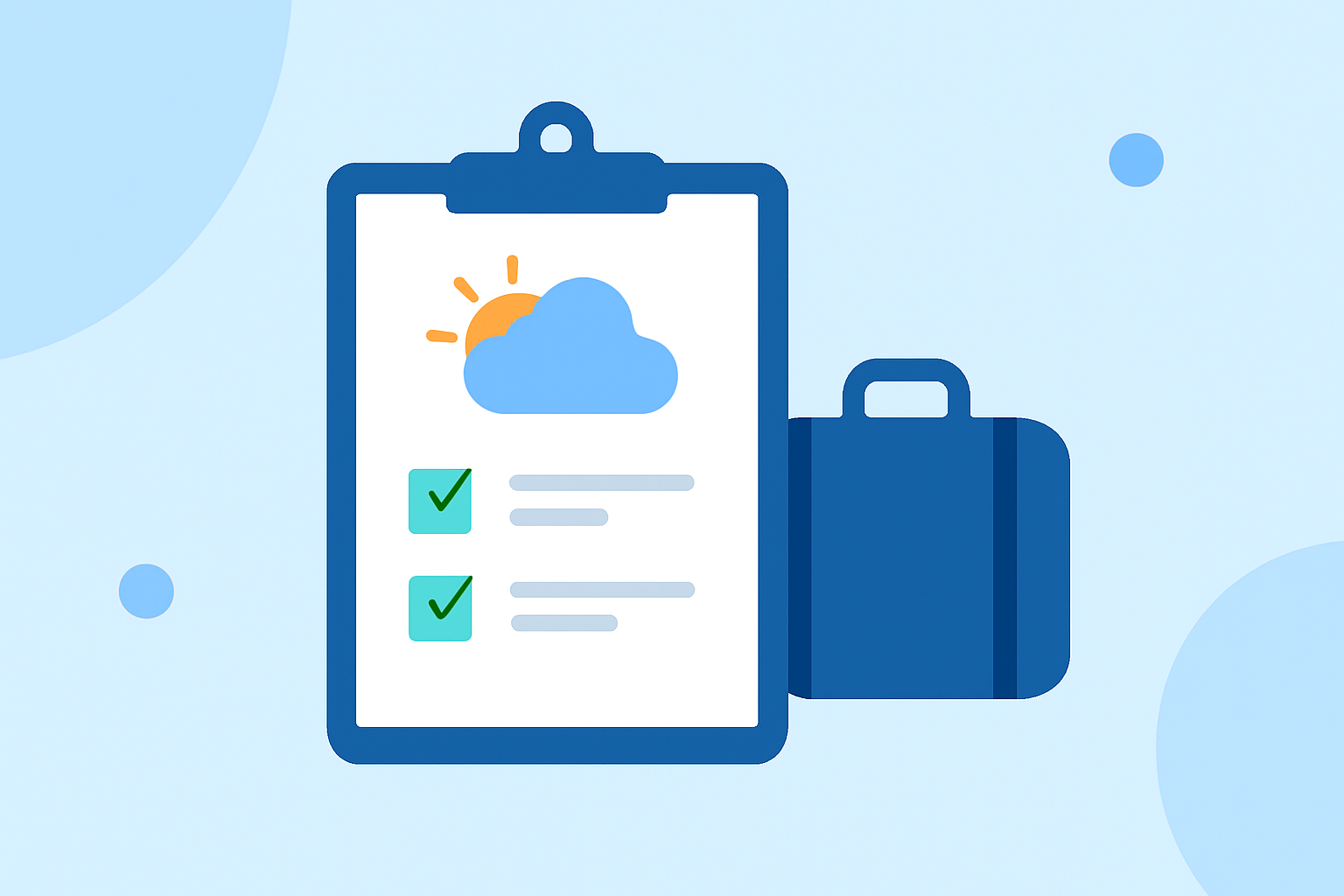 Your Essential Weather Checklist for Travel Planning