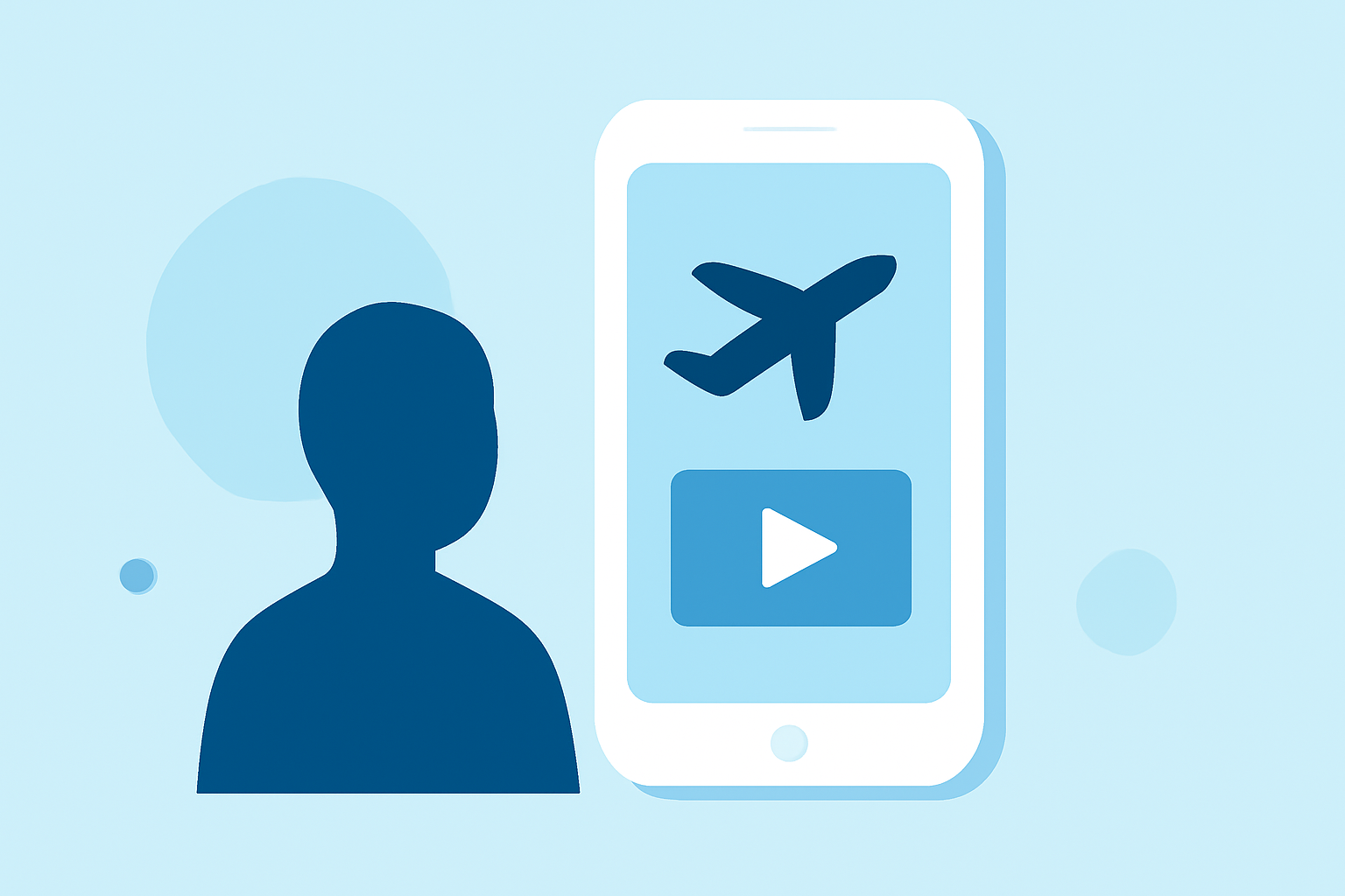 Easy First Look at a Destination Video on Android with Planes Live