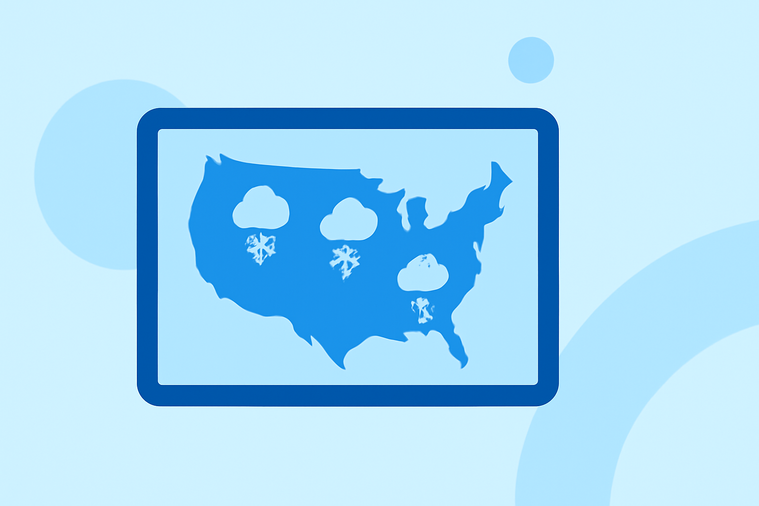Your Guide to Real-Time Snow Maps in the United States