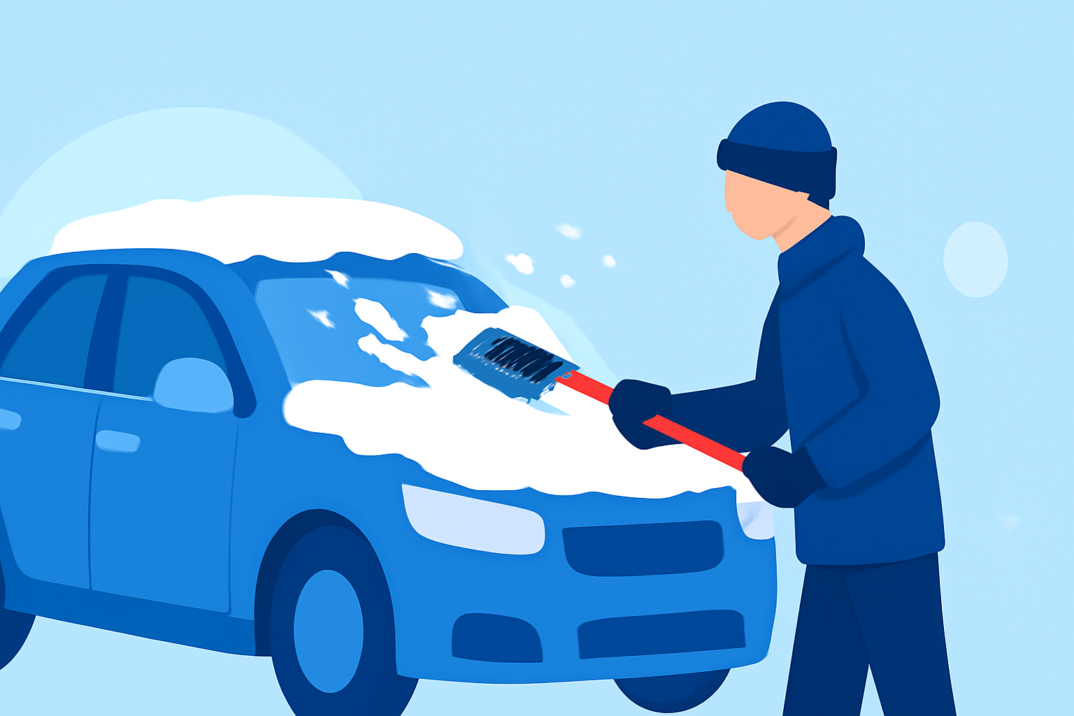 Step-by-Step Guide to Removing Snow Accumulation from Your Car