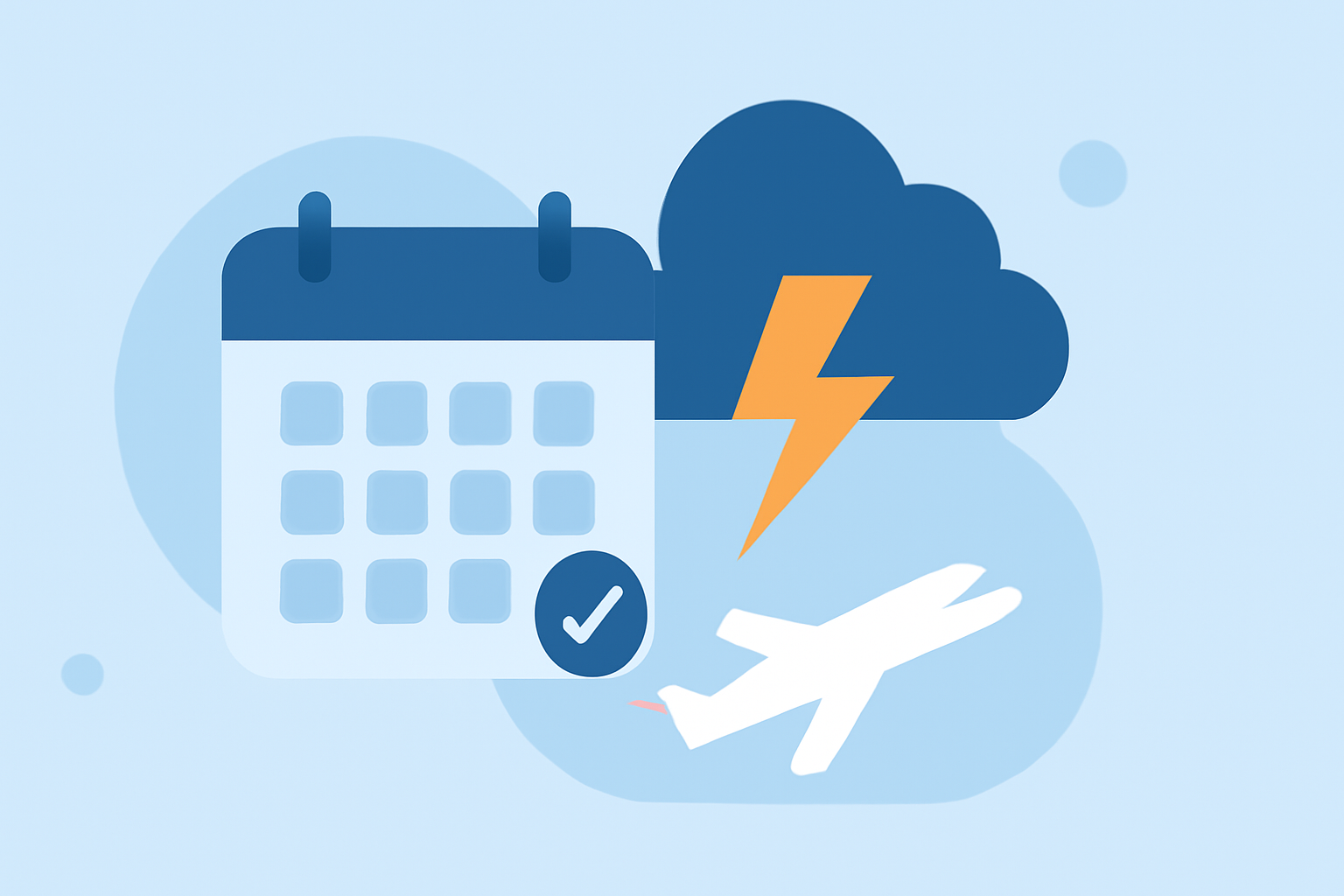 Easy Planning Around a Coming Storm for Road and Air Trips