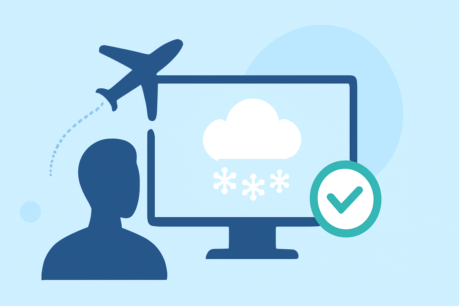 Understanding Snow Conditions at Your Arrival Airport for Holiday Travel