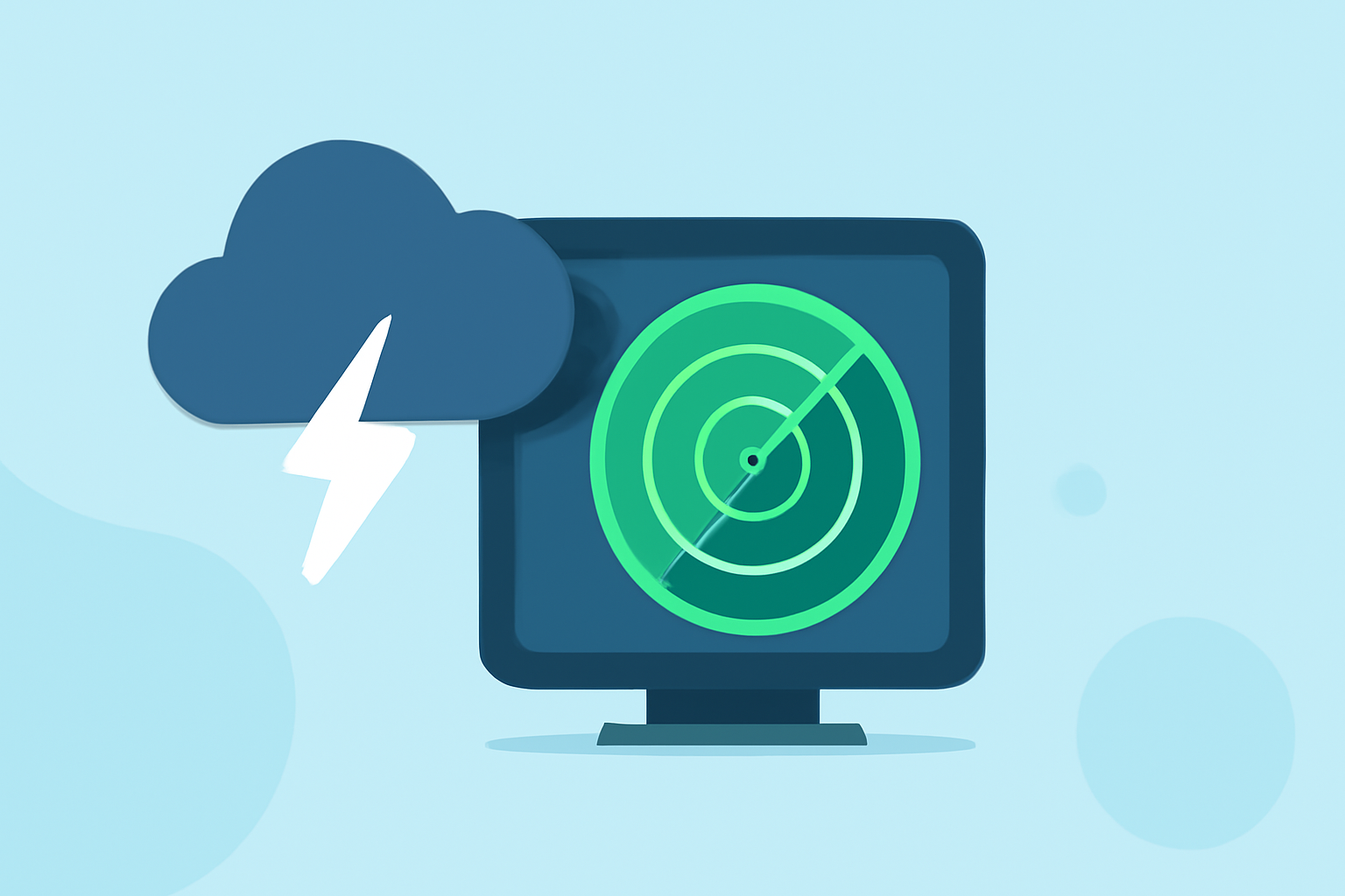 Easy Offline Radar Access During Severe Weather