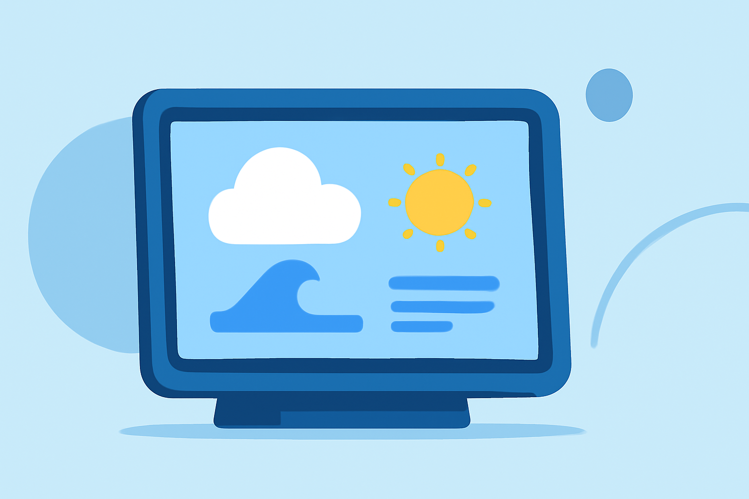 Weather for Surfing Trips: A Guide for Smart Displays