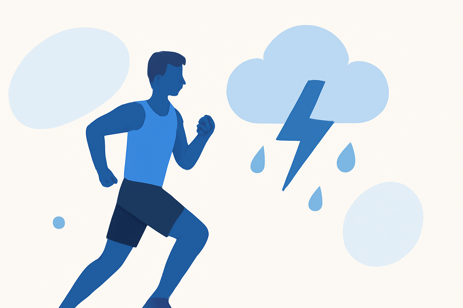 Thunderstorm Preparation Examples During Workouts