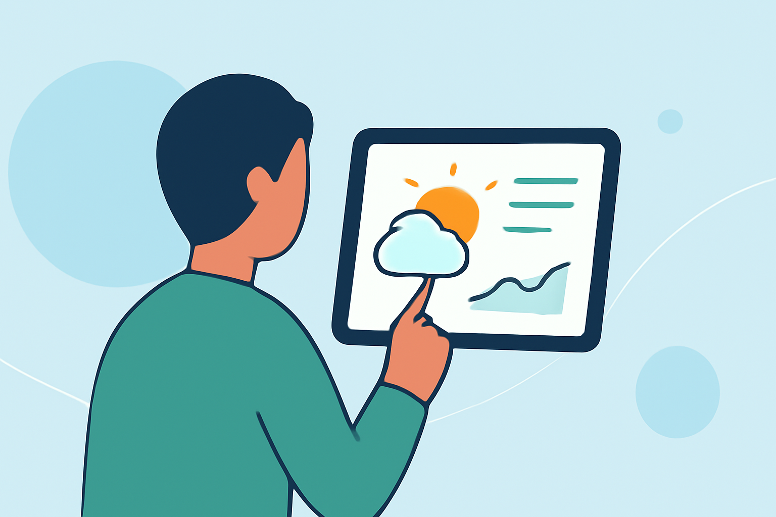 Essential Weather Information for Outdoor Hiking on Your Tablet