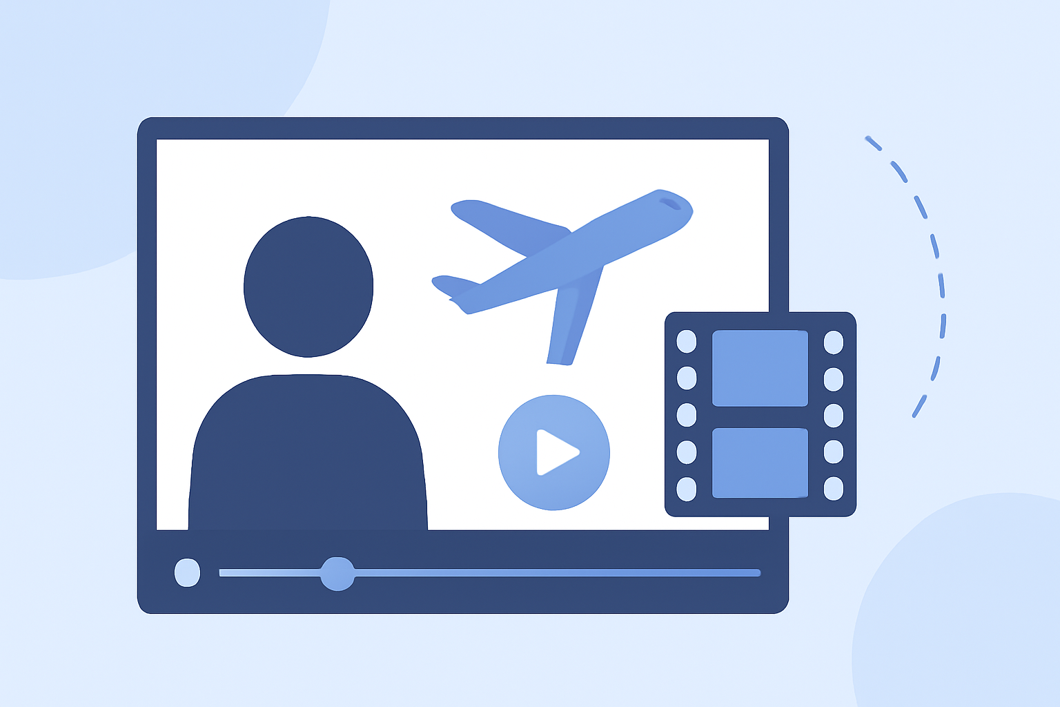 Enhancing Short-Form Videos with Aviation B-Roll Transitions