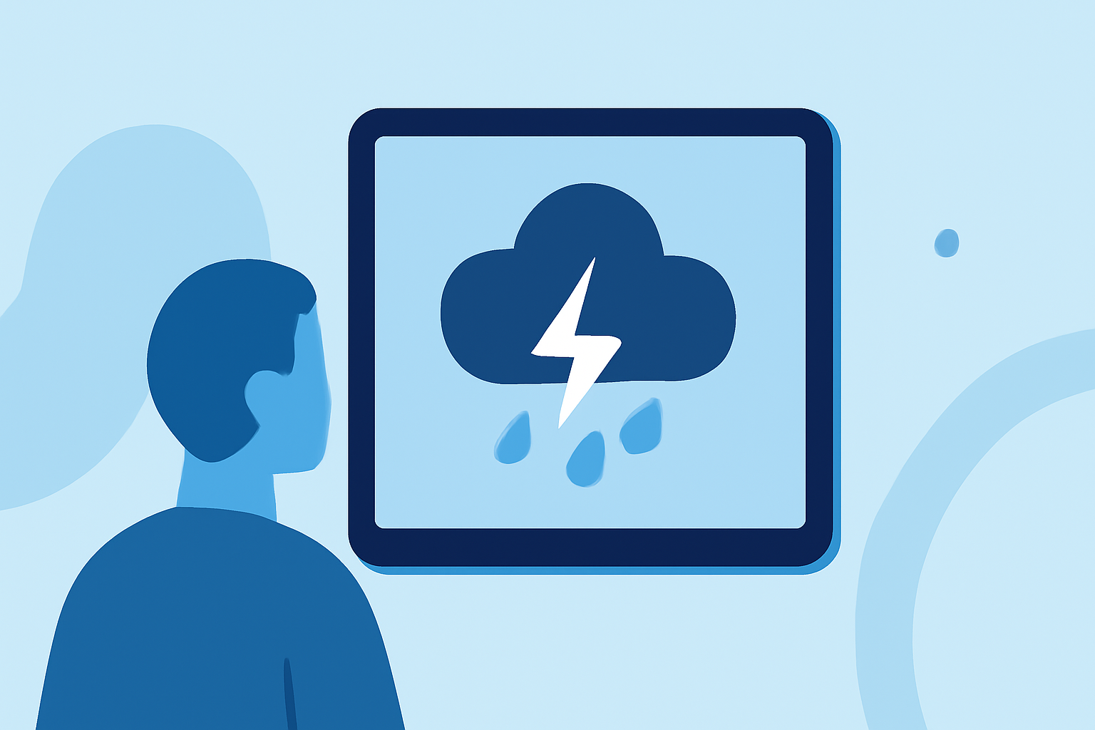 Quick Thunderstorm Tracking for Travelers