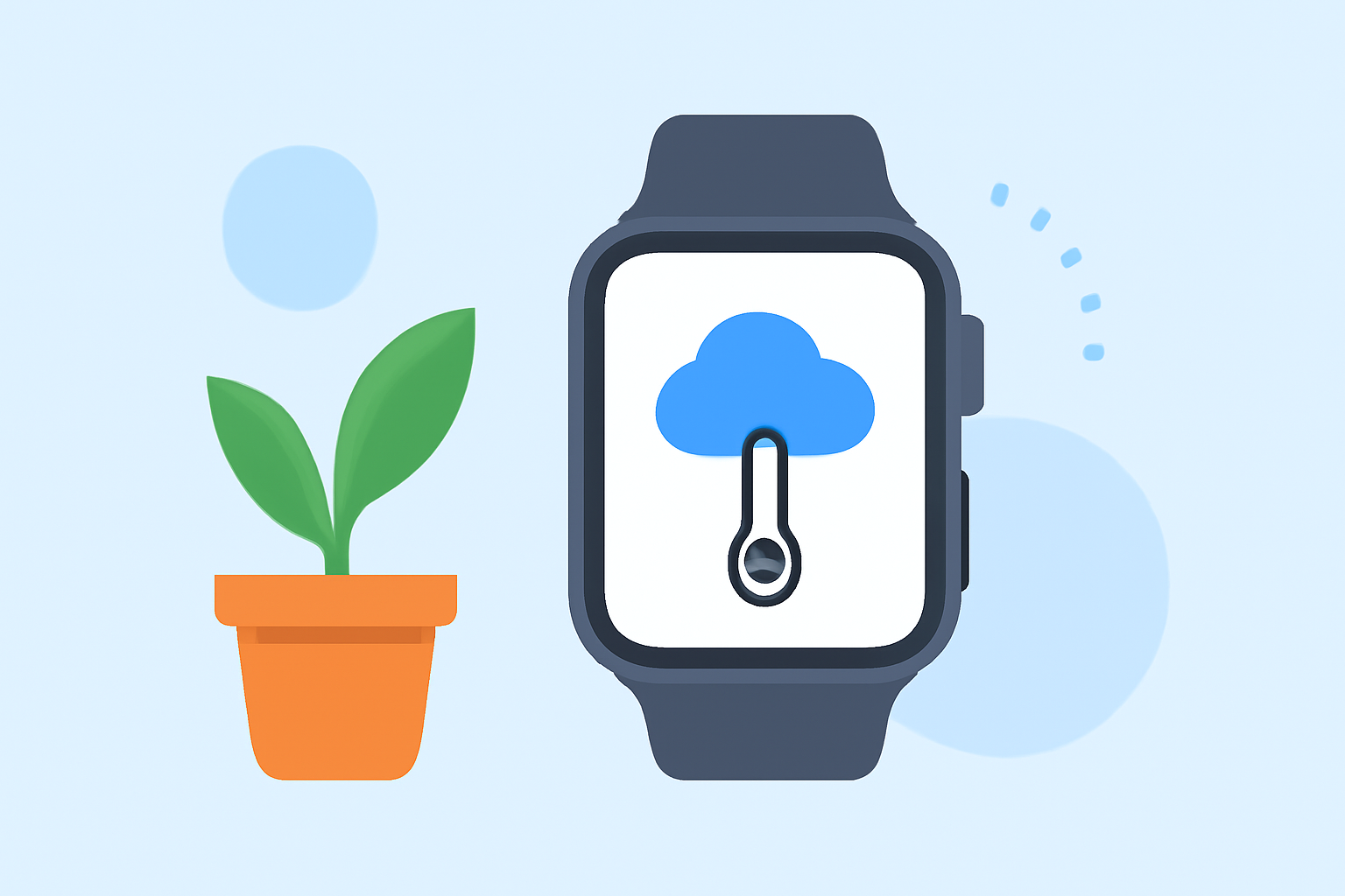 Common Weather Questions for Indoor Plant Care on Apple Watch