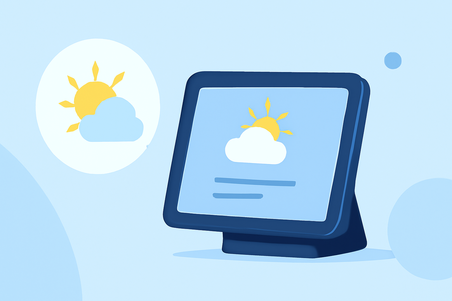 Common Summer Weather Outlook Questions on Smart Displays