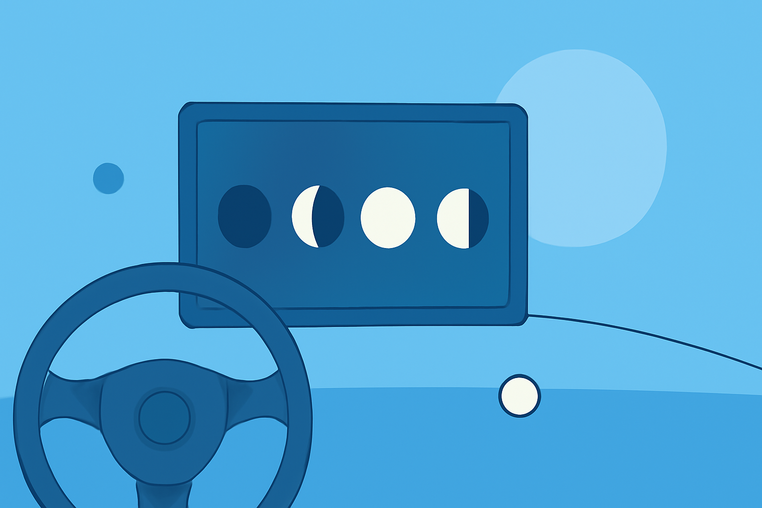 Understanding Moon Phases While Driving