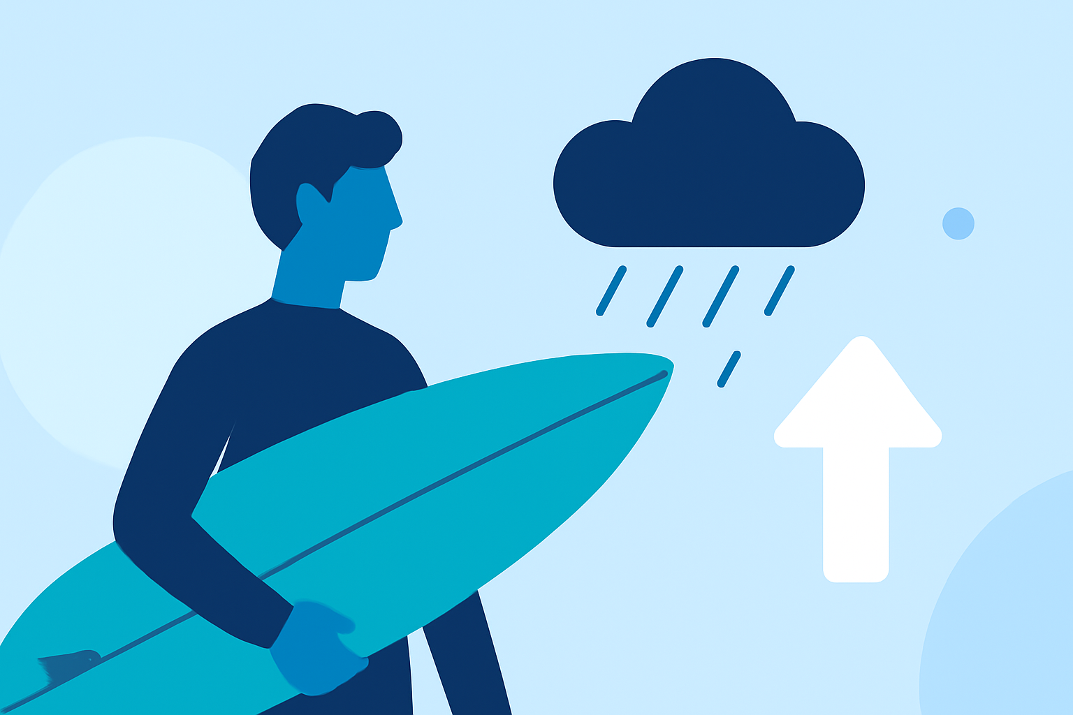 Weather for Surfing for Beginners During Winter Storms