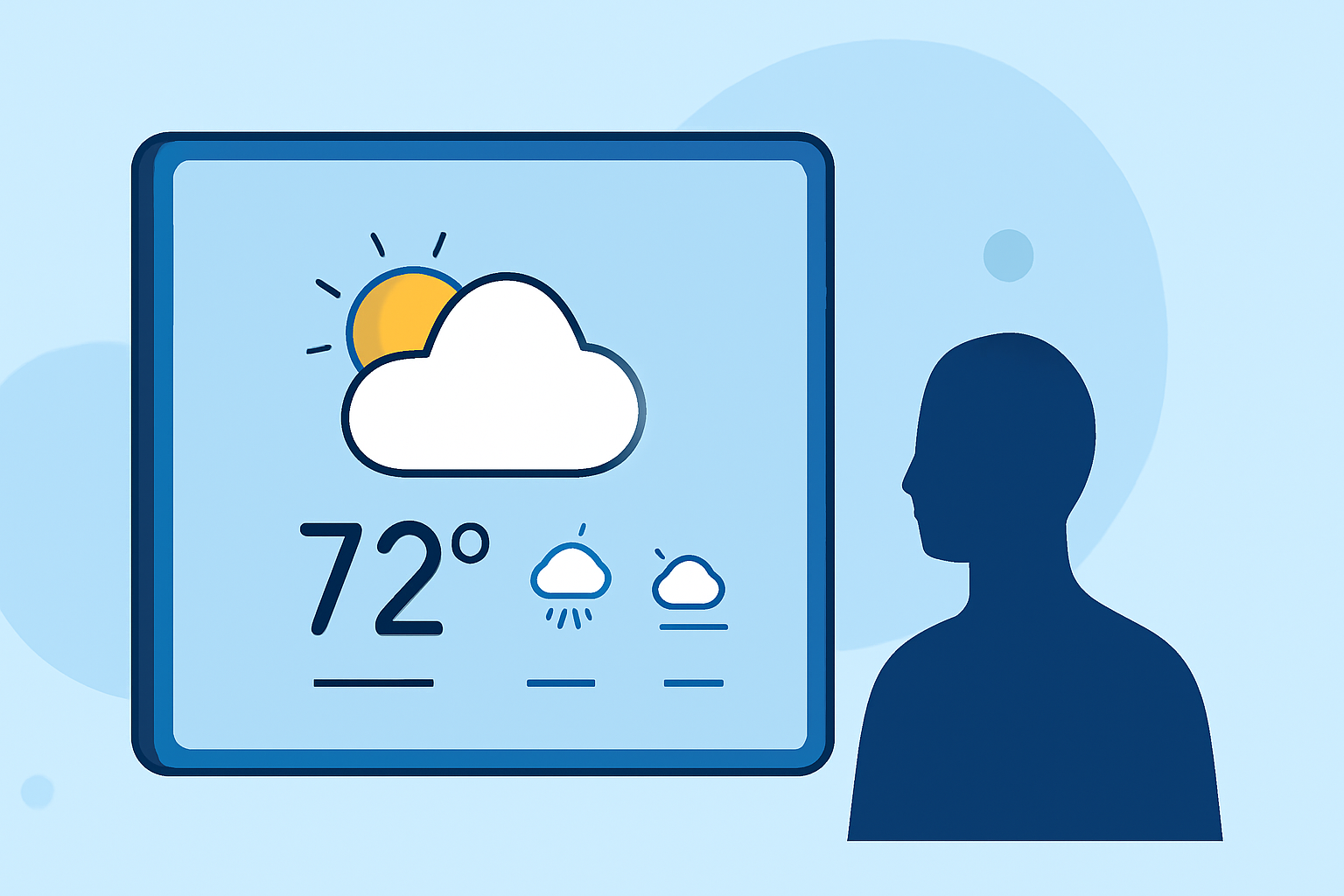 Optimizing Large Weather Widgets for Outdoor Event Planning