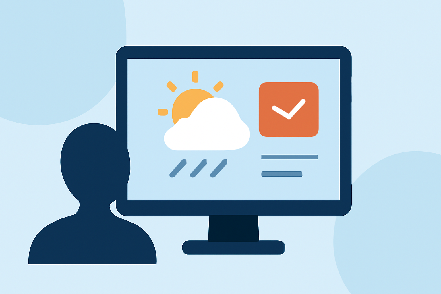 A Travel-Day Weather Routine Cheat Sheet in Real Time