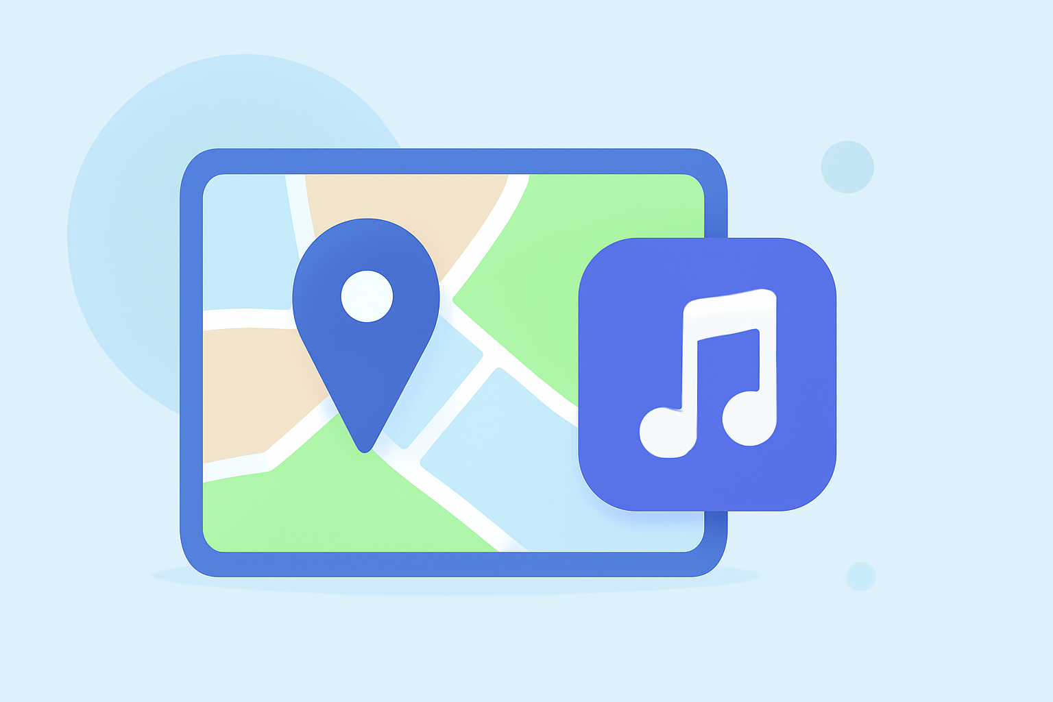 Creating Map Overlays with Music Edits Without a Computer