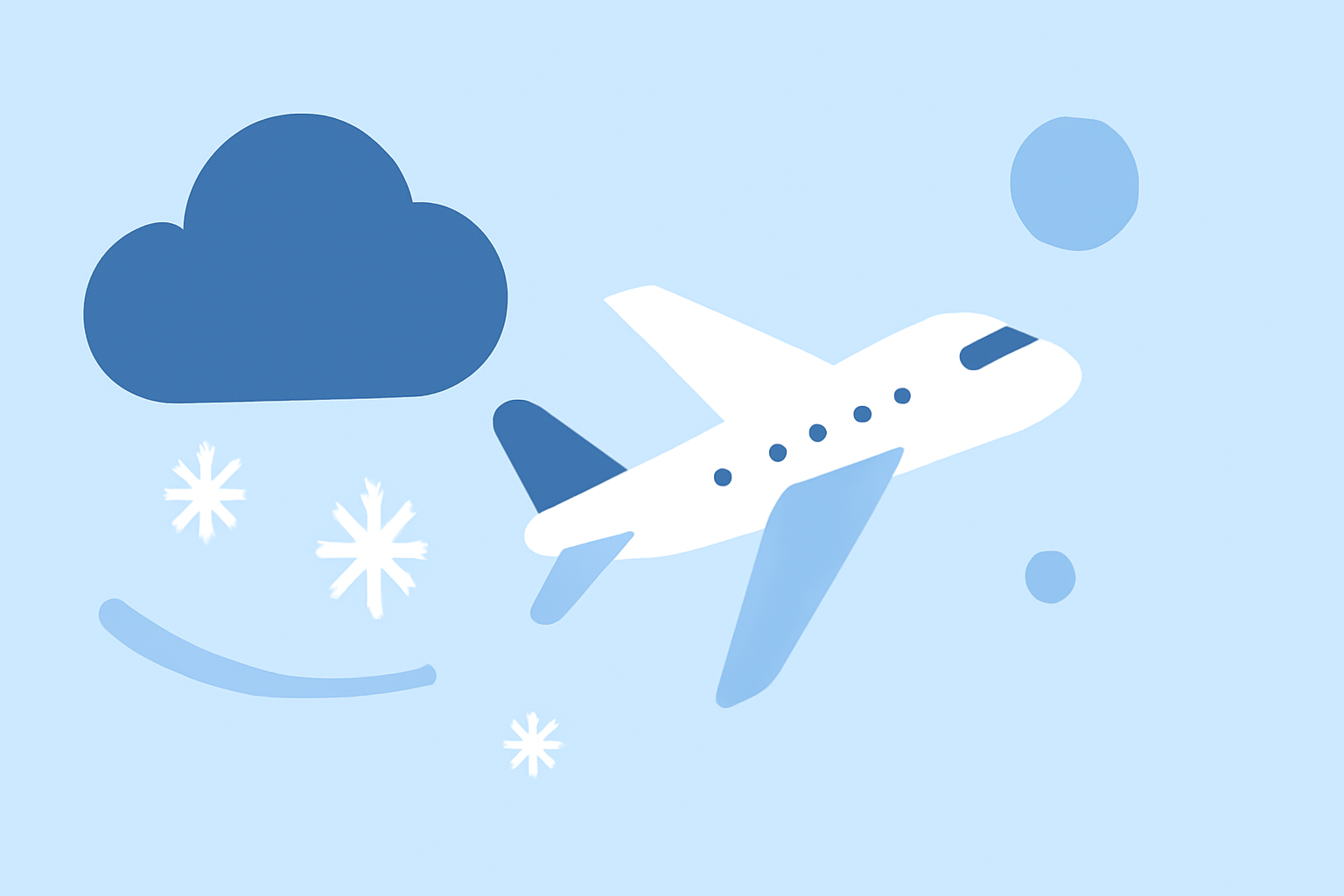 Snow Delays for Flights: A Guide for Cautious Flyers