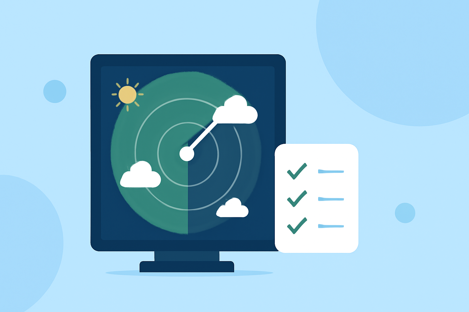 Essential Weather Radar Data Checklist During Heat Waves