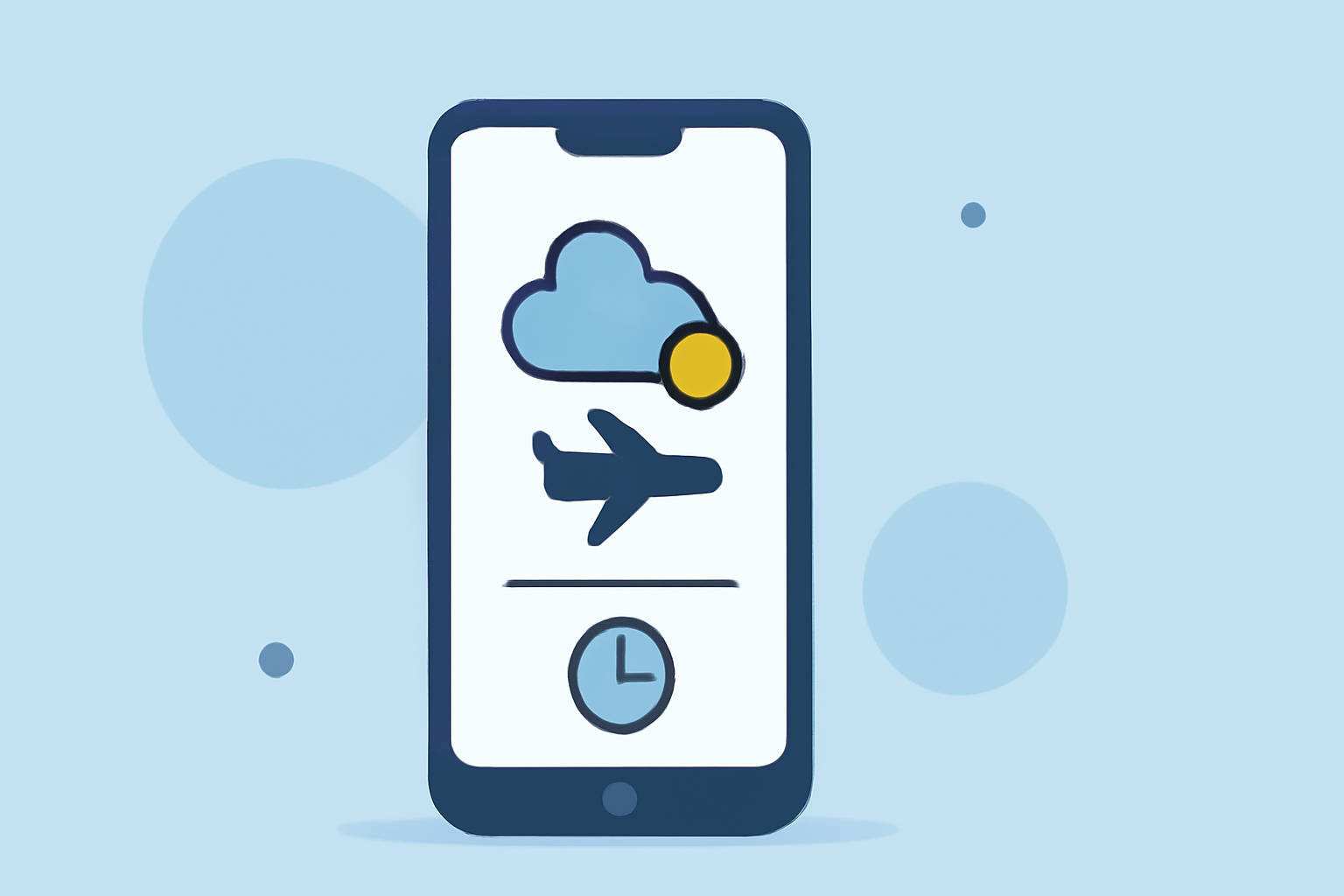 How to Track Destination Weather and Flight Timing Step by Step on Your iPhone