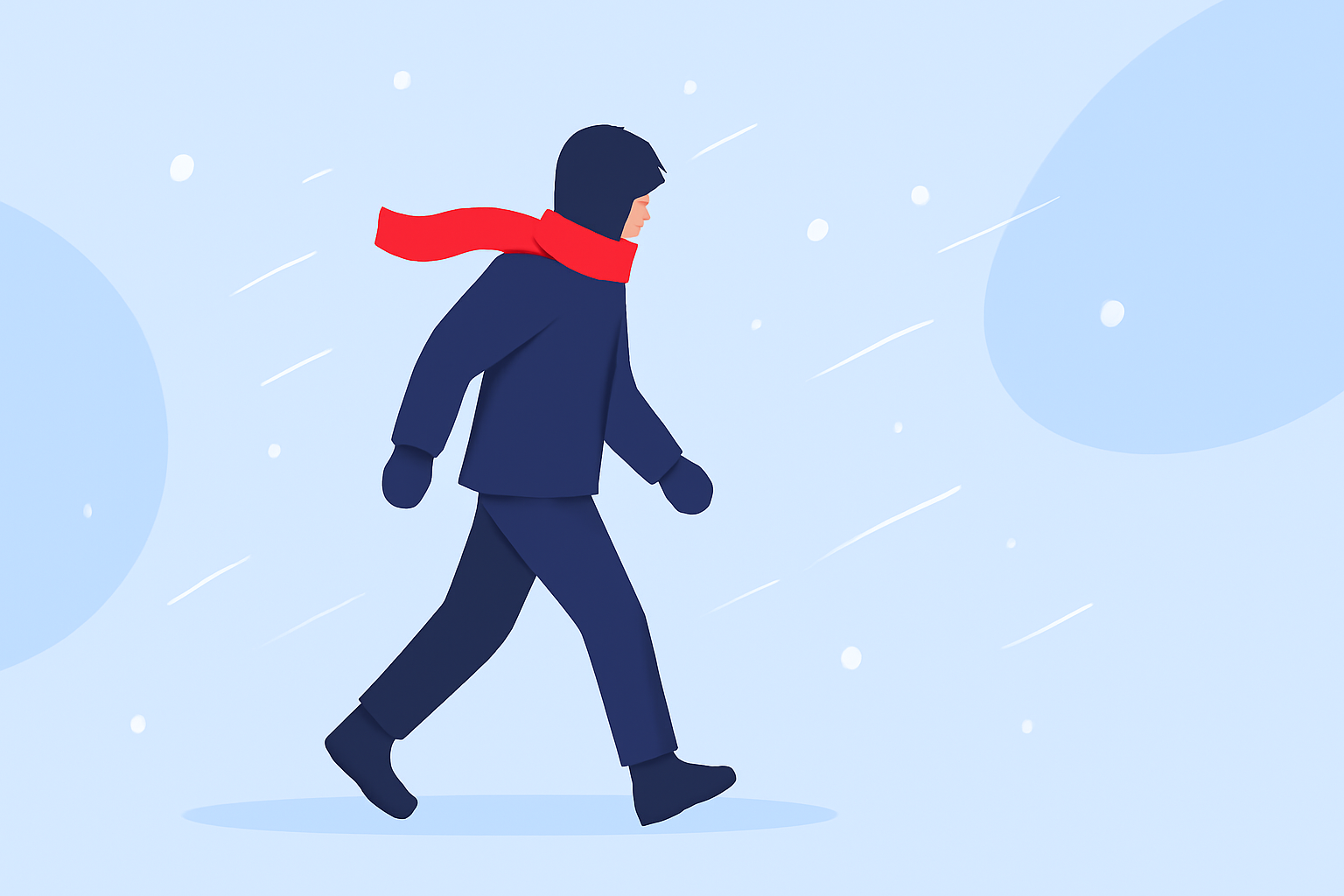 Mistakes to Avoid While Walking Outdoors During Winter Storms