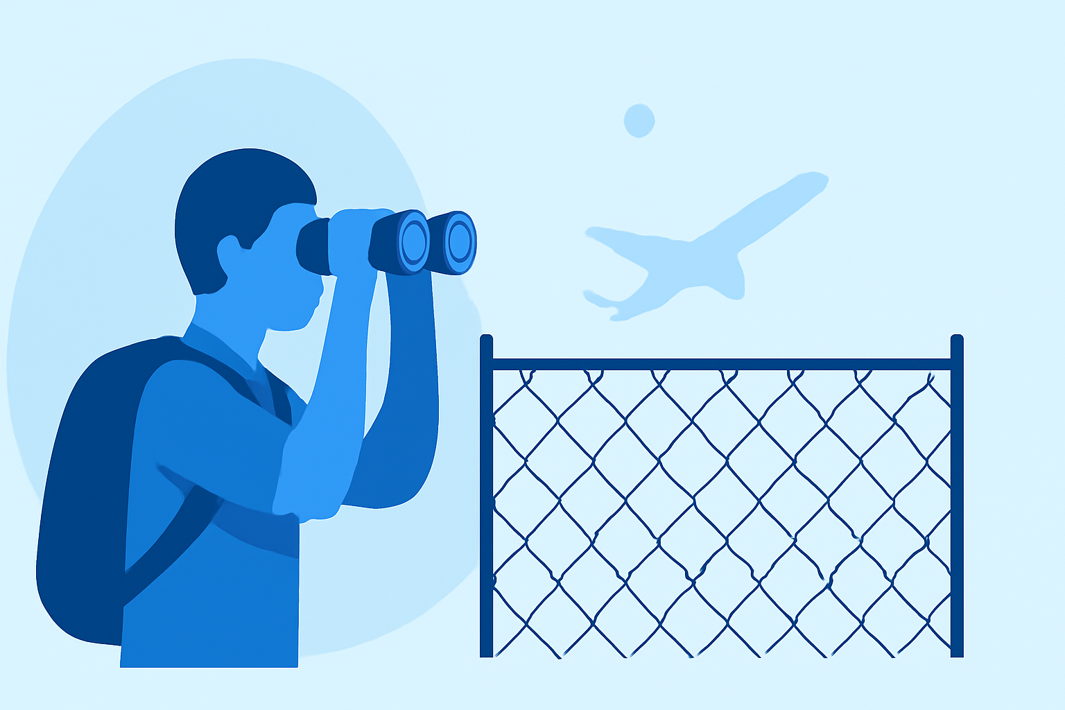 Mastering Airport Fence Spotting: A Solo Traveler's Guide