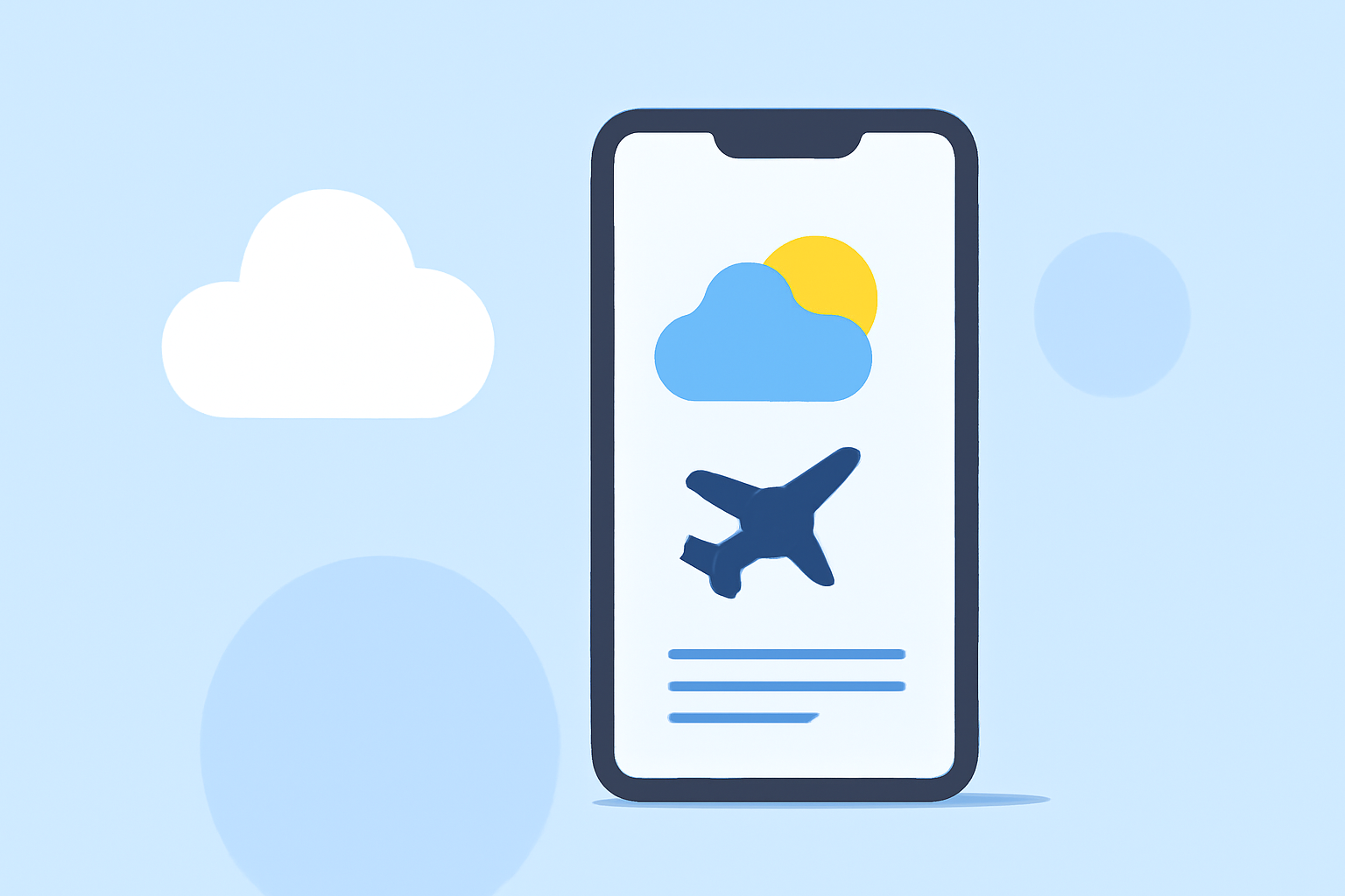 Getting Started with Checking Airport Weather on Your Phone