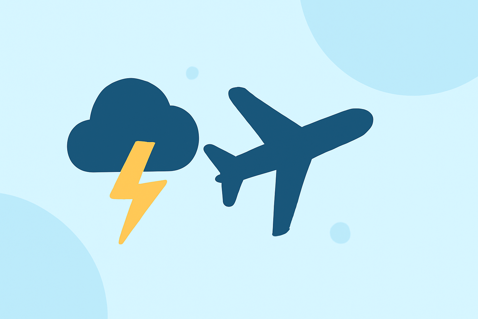 How to Minimize Flight Delays Due to Thunderstorms
